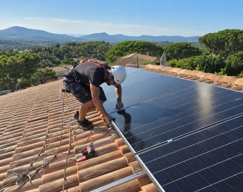Installateur panneaux solaires Brégnier-Cordon — pose photovoltaïque sur toiture
